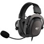 Havit H2002d Over Ear Gaming Headset με σύνδεση 3.5mm Καφέ