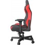 Anda Seat AD12XL Kaiser II Καρέκλα Gaming Δερματίνης με Ρυθμιζόμενα Μπράτσα Μαύρο/Κόκκινο