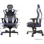 Anda Seat AD12XL Kaiser II Καρέκλα Gaming Δερματίνης με Ρυθμιζόμενα Μπράτσα Μαύρο/Λευκό