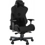 Anda Seat AD12XLLA T-Pro II Υφασμάτινη Καρέκλα Gaming με Ρυθμιζόμενα Μπράτσα Μαύρη