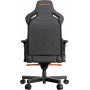 Anda Seat AD12XL V2 FNATIC Edition Καρέκλα Gaming Δερματίνης με Ρυθμιζόμενα Μπράτσα Μαύρη