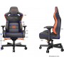 Anda Seat AD12XL V2 FNATIC Edition Καρέκλα Gaming Δερματίνης με Ρυθμιζόμενα Μπράτσα Μαύρη