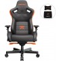 Anda Seat AD12XL V2 FNATIC Edition Καρέκλα Gaming Δερματίνης με Ρυθμιζόμενα Μπράτσα Μαύρη