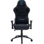 Eureka Ergonomic GX330-B Καρέκλα Gaming Δερματίνης με Ρυθμιζόμενα Μπράτσα Μαύρη