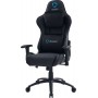 Eureka Ergonomic GX330-B Καρέκλα Gaming Δερματίνης με Ρυθμιζόμενα Μπράτσα Μαύρη