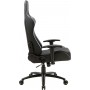 Eureka Ergonomic GX330-B Καρέκλα Gaming Δερματίνης με Ρυθμιζόμενα Μπράτσα Μαύρη