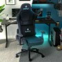 Eureka Ergonomic GX330-B Καρέκλα Gaming Δερματίνης με Ρυθμιζόμενα Μπράτσα Μαύρη