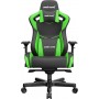 Anda Seat AD12XL Kaiser II Καρέκλα Gaming Δερματίνης με Ρυθμιζόμενα Μπράτσα Μαύρο/Πράσινο