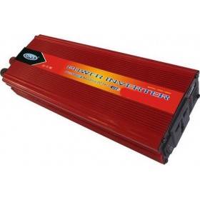 Power-192902 Inverter Τροποποιημένου Ημιτόνου 5000W 24V Μονοφασικό Power-192902 Inverter Τροποποιημένου Ημιτόνου 5000W 24V Μονοφασικό
