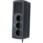 Powertech PT-AVR1000I Compact Σταθεροποιητής Τάσης 1000VA με 3 Πρίζες Ρεύματος