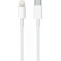 Apple Regular USB 2.0 Cable USB-C male - Lightning Λευκό 1m (MQGJ2ZM/A)