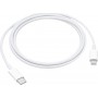 Apple Regular USB 2.0 Cable USB-C male - Lightning Λευκό 1m (MQGJ2ZM/A)