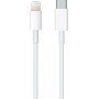 Apple Regular USB 2.0 Cable USB-C male - Lightning Λευκό 2m (MKQ42Z)