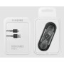 Samsung Regular USB 2.0 Cable USB-C male - USB-A male Μαύρο 1.5m (EP-DG930IBEGWW)