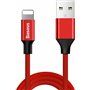 Baseus Yiven Braided USB to Lightning Cable Κόκκινο 1.8m (CALYW-A09)