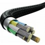 Baseus Braided USB-C to USB-C / Laptop DC Cable Μαύρο 2m (CA1T2-B01)