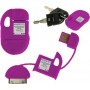 Volte-Tel Keychain USB to 30-Pin Cable Μωβ 0.1m (8099182)