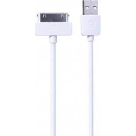 Remax Light RC-006i4 USB to 30-Pin Cable Λευκό 1m