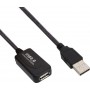 Powertech USB 2.0 Cable USB-A male - USB-A female 10m (CAB-U041)