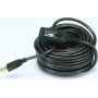 Powertech USB 2.0 Cable USB-A male - USB-A female 25m (CAB-U056)