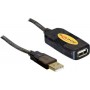 DeLock USB 2.0 Cable USB-A male - USB-A female 10m (82446)