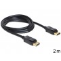 DeLock DisplayPort Cable DisplayPort male - DisplayPort male 2m (82585)