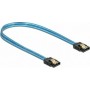 DeLock 7-Pin SATA III male - 7-Pin SATA III male UV Cable 0.7m Μπλε (82133)