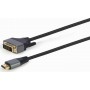 Gembird Cable DVI-D male - HDMI male 1.8m Μαύρο (CC-HDMI-DVI-4K-6)