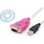 Powertech Καλώδιο USB 2.0 σε Serial 9-pin male 1.5m