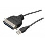 Powertech Καλώδιο USB 2.0 σε Parallel 36-pin male 1.5m