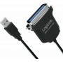 LogiLink Καλώδιο USB 2.0 σε Parallel 36-pin male 1.5m