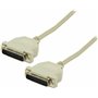 Καλώδιο RS232 25-pin male σε RS232 25-pin male 5m