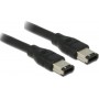 DeLock FireWire Cable 6-pin male - 6-pin male 0.5mΚωδικός: 83273 