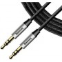 Baseus Cable 3.5mm male - 3.5mm male Μαύρο 1.5m (CAM30-CS1)