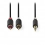 Nedis Cable 3.5mm male - RCA male 10m (CABW22200AT100)