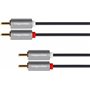 Kruger &amp Matz Cable 2x RCA male - 2x RCA male 10m (KM1210)