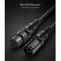 Cabletime Cable XLR male - XLR female Μαύρο 20m