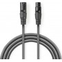 Nedis Cable XLR male - XLR female 20m (COTG15010GY200)