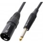 Power Dynamics Audio Cable XLR male - 6.3mm male 1.5m (176.632)