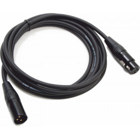 Bridgecable Cable XLR male - XLR female 10m (TMC04D) Bridgecable Cable XLR male - XLR female 10m (TMC04D)