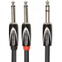 Roland Cable 6.3mm male - 2x 6.3mm male 1.5m (RCC-5-TR28)