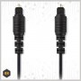 Nedis Optical Audio Cable TOS male - TOS male Μαύρο 2m (CAGP25000BK20)