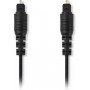 Nedis Optical Audio Cable TOS male - TOS male Μαύρο 10m (CAGP25000BK100)