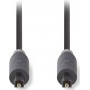 Nedis Optical Audio Cable TOS male - TOS male Μαύρο 3m (CABW25000AT30)