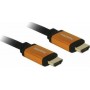 DeLock HDMI 2.1 Cable HDMI male - HDMI male 2m ΜαύροΚωδικός: 85729 