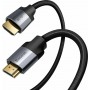 Baseus HDMI 2.0 Braided Cable HDMI male - HDMI male 1m ΜαύροΚωδικός: CAKSX-B0G 