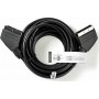 Nedis Cable Scart male - Scart male 5m (CVGT31000BK50)