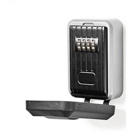 Nedis Κλειδοθήκη Τοίχου Μεταλλική Με Συνδυασμό 4 Ψηφίων Με Κλειδαριά 12.5x4.2x8.5cm Nedis Κλειδοθήκη Τοίχου Μεταλλική Με Συνδυασμό 4 Ψηφίων Με Κλειδαριά 12.5x4.2x8.5cm