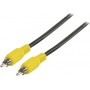 Nedis Cable Composite male - Composite male 5m (CVGP24100BK50)