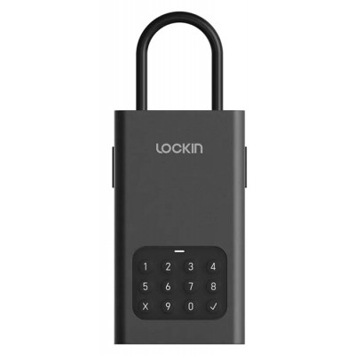 Κλειδοθήκη Τοίχου Μεταλλική Lokin Με Πληκτρολόγιο, Bluetooth, Αδιάβροχη Ipx5 Με Κλειδαριά 9.5x5.5x15.5cm